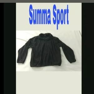 🏂SUMMA SPORT Fleece Jacket Mens Large Blue …